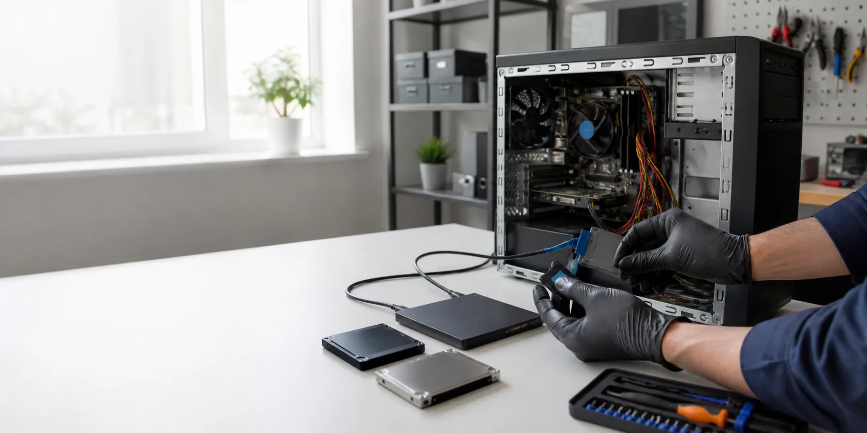 Діагностика накопичувачів і відновлення даних у майстерні PC-EXPERT
