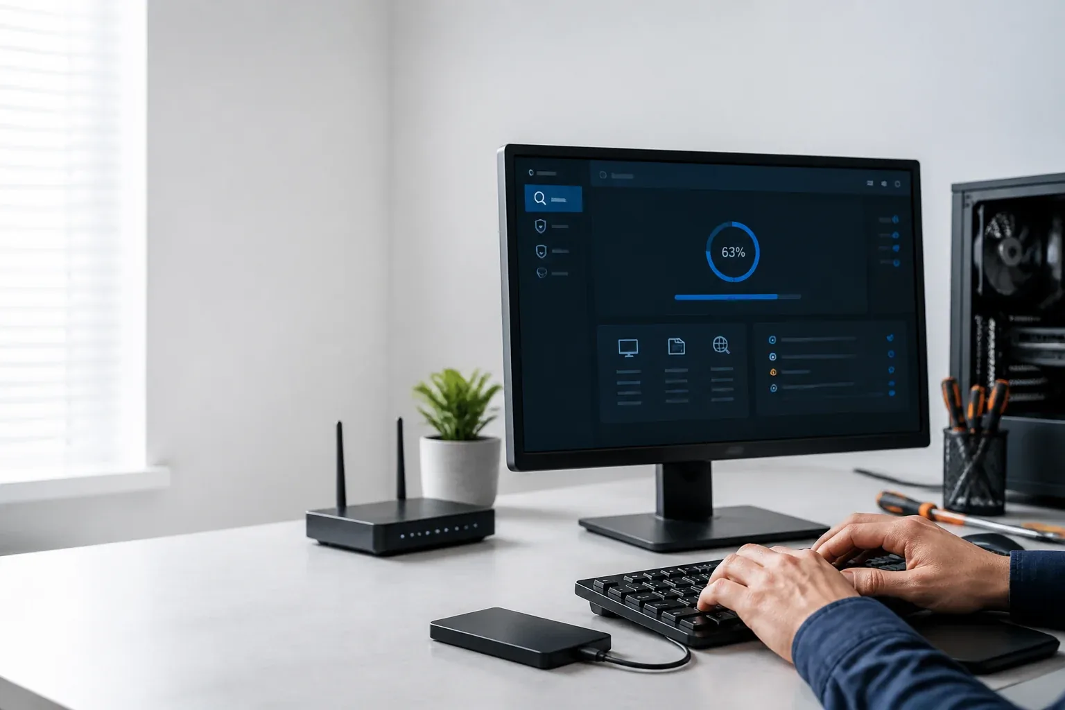 Перевірка комп’ютера на шкідливі програми у PC-EXPERT
